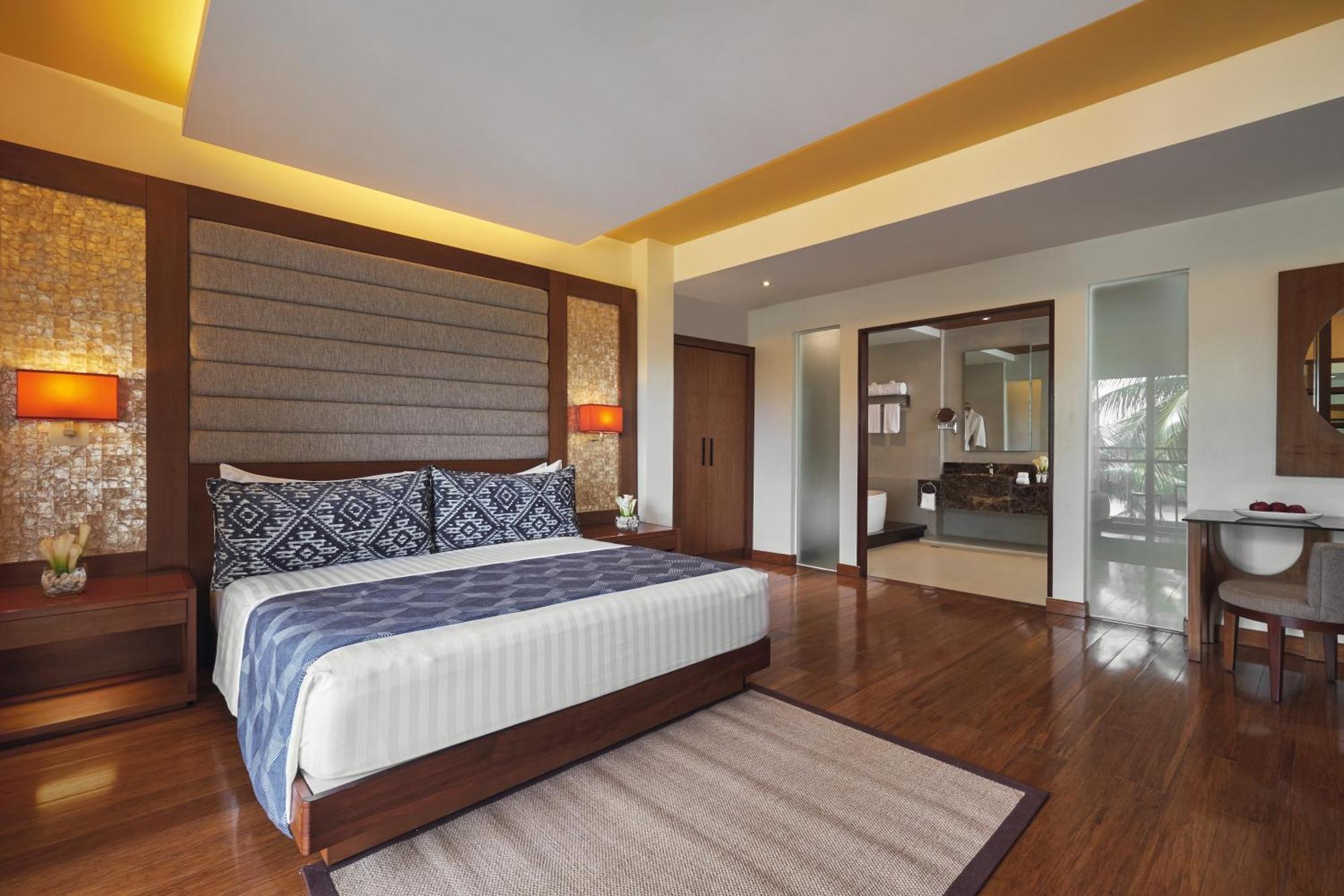 Movenpick Resort & Spa Boracay Yapak Kültér fotó A bedroom at the Taj Bengal