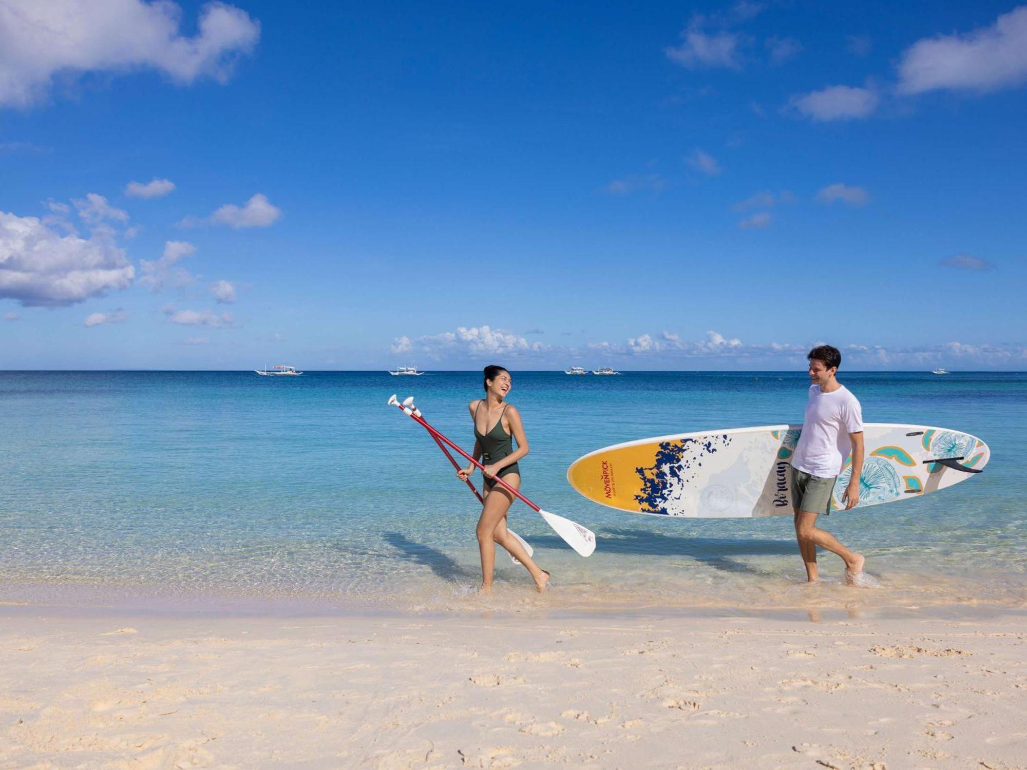 Movenpick Resort & Spa Boracay Yapak Kültér fotó Beach at the Atlantis Paradise Island